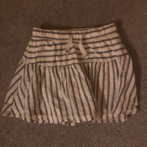 Girls stripes cat & jack skirt size 4/5